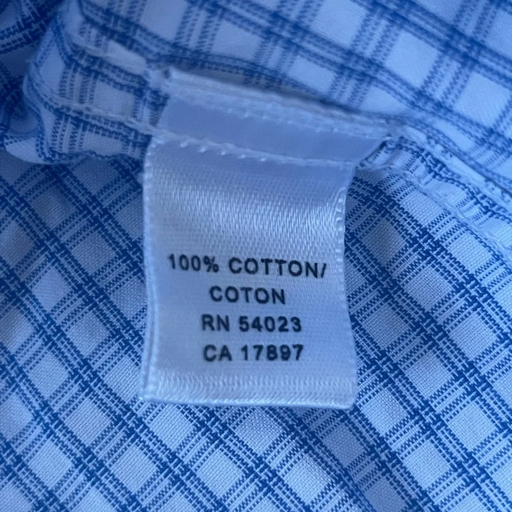 Banana Republic Office Camden Fit Plaid Dress Shirt